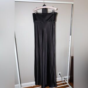 Runaway The Label Black Elsa Strapless Scarf Maxi Dress Women’s Size Medium